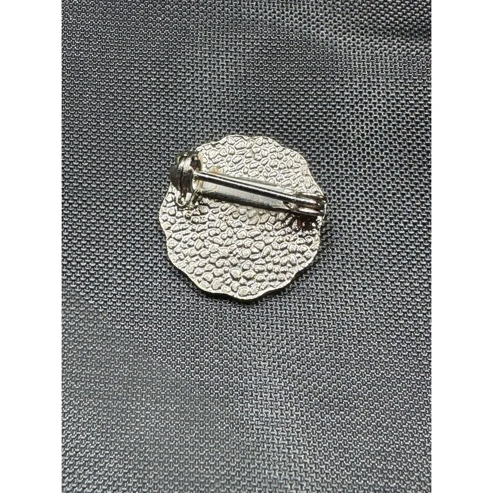 Vtg Freemason Masonic OES Eastern Star Kansas 25 Years Silver Tone Lapel Pin